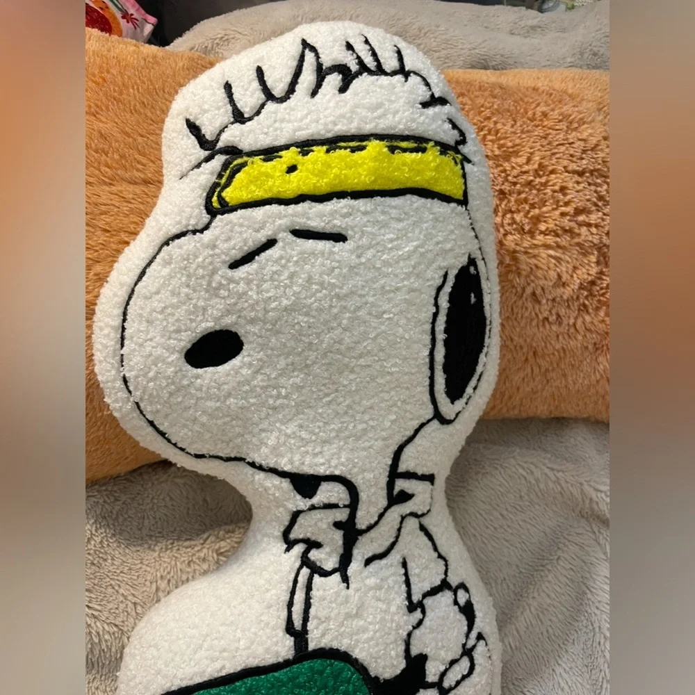 NWT Peanuts Snoopy Pickleball Decorative Pillow